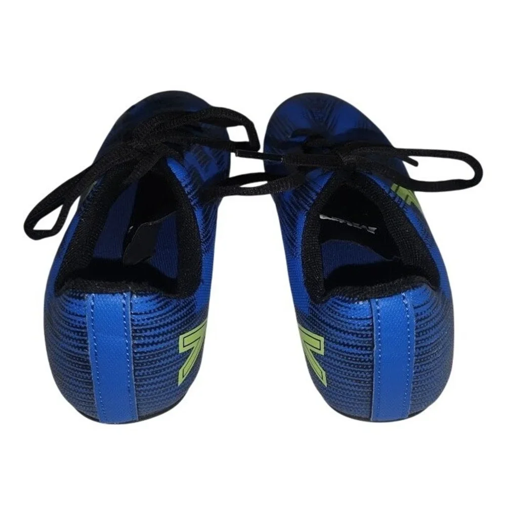 Storm Youth Soccer Cleats Blue Black Lime Green Size 2 DUN9289J160-LD21978
